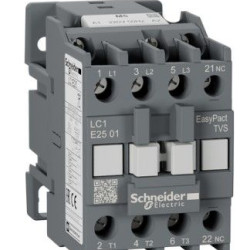 Контактор Schneider Electric LC1E2501M5 3Р Е 1NC 25А АС3 220В