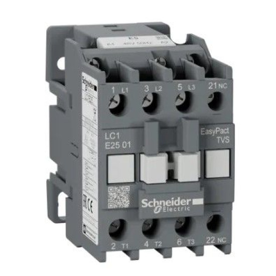 Контактор Schneider Electric LC1E2501E5 3Р Е 1NC 25А АС3 48В