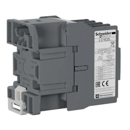 Контактор Schneider Electric LC1E2501E5 3Р Е 1NC 25А АС3 48В