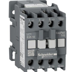 Контактор Schneider Electric LC1E2510F5 3Р Е 1NO 25А АС3 110В