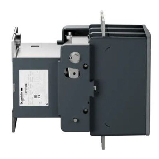 Контактор Schneider Electric LC1E300F5 3Р Е 300А АС3 110В