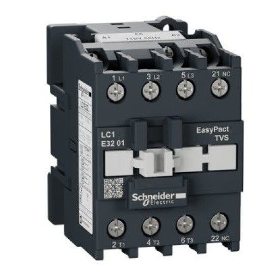 Контактор Schneider Electric LC1E3201F5 3Р Е 1NC 32А АС3 110В