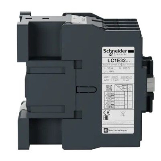 Контактор Schneider Electric LC1E3210F5 3Р Е 1NO 32А АС3 110В