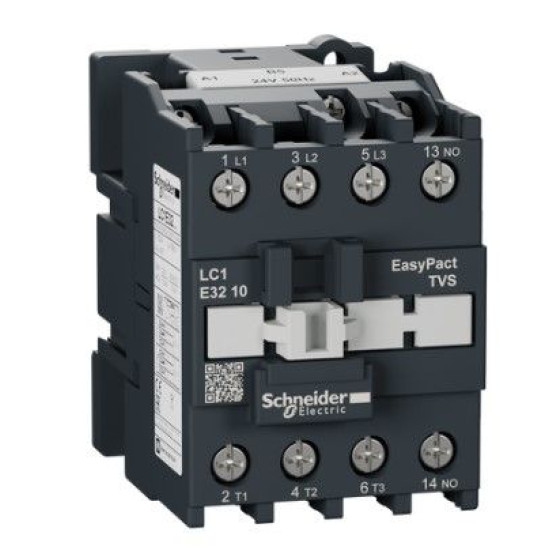 Контактор Schneider Electric LC1E3210B5 3Р Е 1NO 32А АС3 24В