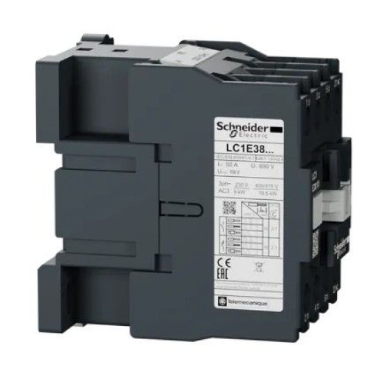 Контактор Schneider Electric LC1E3801M5 3Р Е 1NC 38А АС3 220В