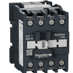 Контактор Schneider Electric LC1E3810F5 3Р Е 1NO 38А АС3 110В