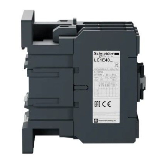 Контактор Schneider Electric LC1E40M5 3Р Е 40А АС3 220В