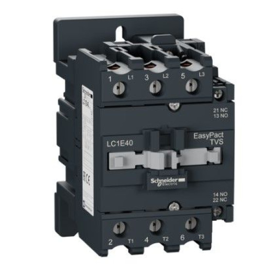 Контактор Schneider Electric LC1E40Q5 3Р Е 40А АС3 380В