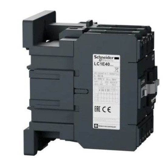 Контактор Schneider Electric LC1E40Q5 3Р Е 40А АС3 380В