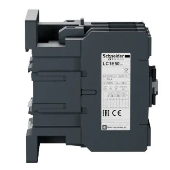 Контактор Schneider Electric LC1E50Q5 3Р Е 50А АС3 380В