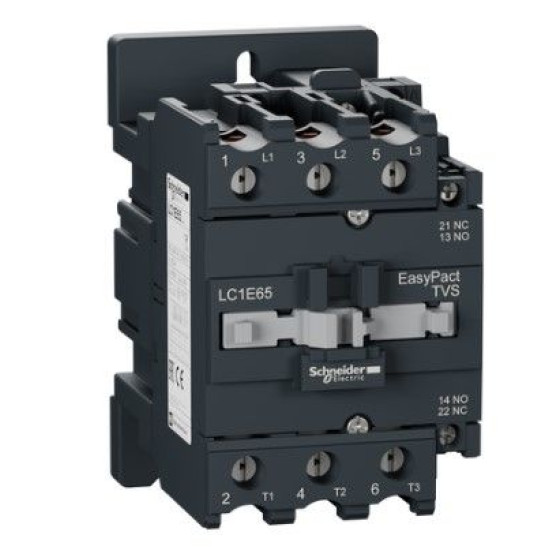Контактор Schneider Electric LC1E65F5 3Р Е 65А АС3 110В