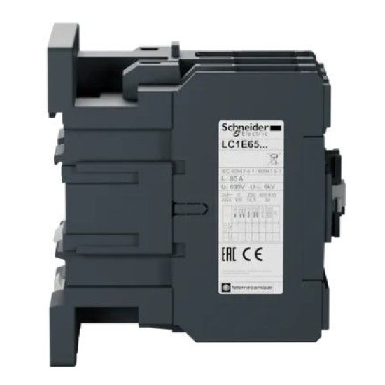 Контактор Schneider Electric LC1E65B5 3Р Е 65А АС3 24В