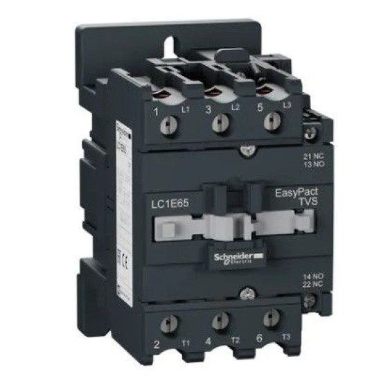 Контактор Schneider Electric LC1E65Q5 3Р Е 65А АС3 380В