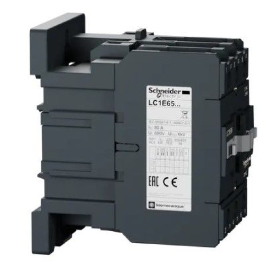 Контактор Schneider Electric LC1E65Q5 3Р Е 65А АС3 380В