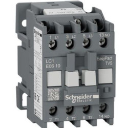 Контактор Schneider Electric LC1E0610F5 3Р Е 1NO 6А АС3 110В
