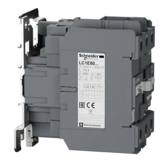 Контактор Schneider Electric LC1E80M5 3Р Е 80А АС3 220В
