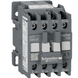 Контактор Schneider Electric LC1E0901F5 3Р Е 1NC 9А АС3 110В