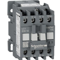 Контактор Schneider Electric LC1E0910F5 3Р Е 1NO 9А АС3 110В