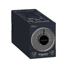 Мініатюрне реле часу Schneider Electric REXL2TMF7 2C/O 110В