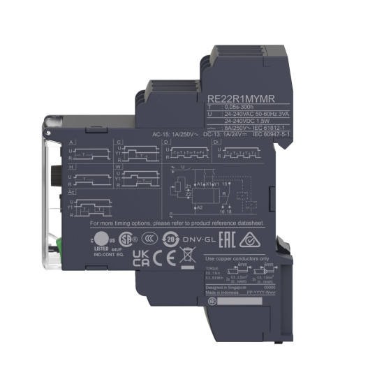 Багатофункціональне реле часу Schneider Electric RE22R1MYMR