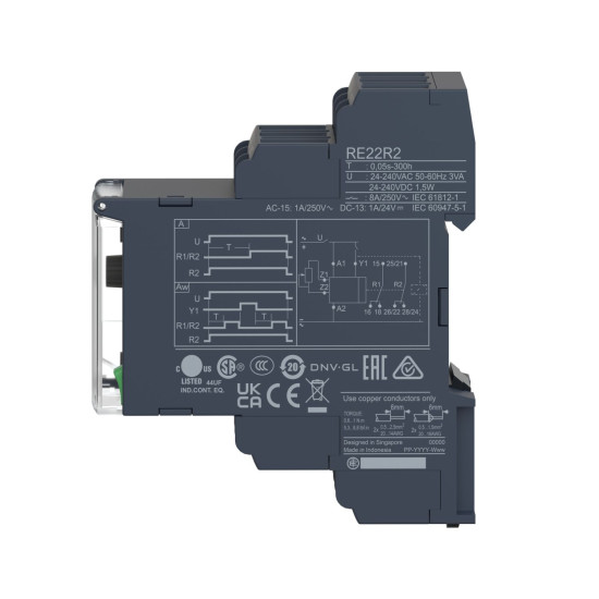 Імпульсне реле часу Schneider Electric RE22R2HMR