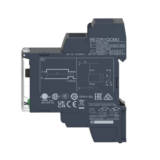 Реле часу зірка-трикутник Schneider Electric RE22R1QCMU
