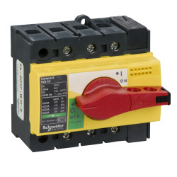 Рубильник Schneider Electric INTERPACT INS63 3P червоний/жовтий (28918)
