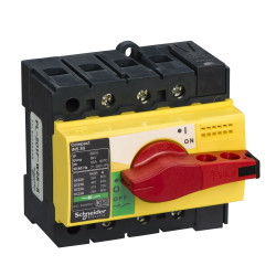 Рубильник Schneider Electric INTERPACT INS80 3P червоний/жовтий (28920)