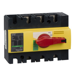 Рубильник Schneider Electric INTERPACT INS100 3P червоний/жовтий (28924)