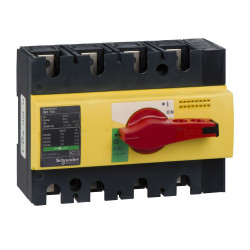 Рубильник Schneider Electric INTERPACT INS100 4P червоний/жовтий (28925)