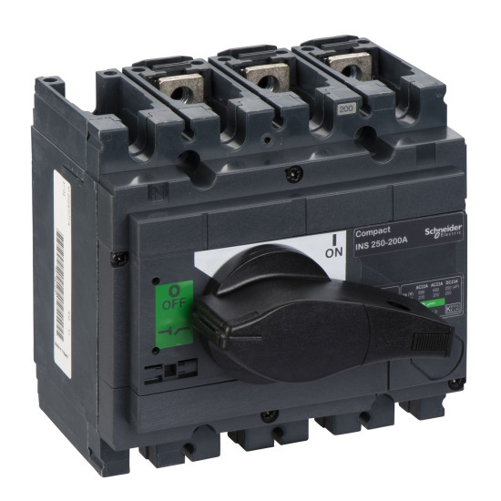 Вимикач-роз'єднувач Schneider Electric INTERPACT INS250 200A 3P (31102)