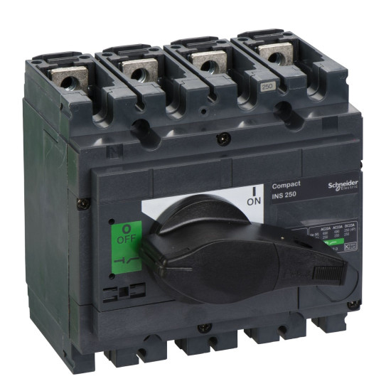 Вимикач-роз'єднувач Schneider Electric INTERPACT INS250 4P (31107)