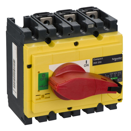 Вимикач-роз'єднувач Schneider Electric INS250 3P (31126)