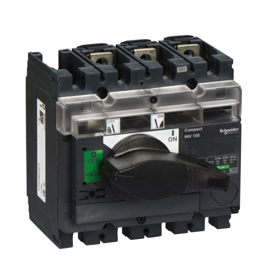 Вимикач-роз'єднувач Schneider Electric INTERPACT INV100 3P (31160)