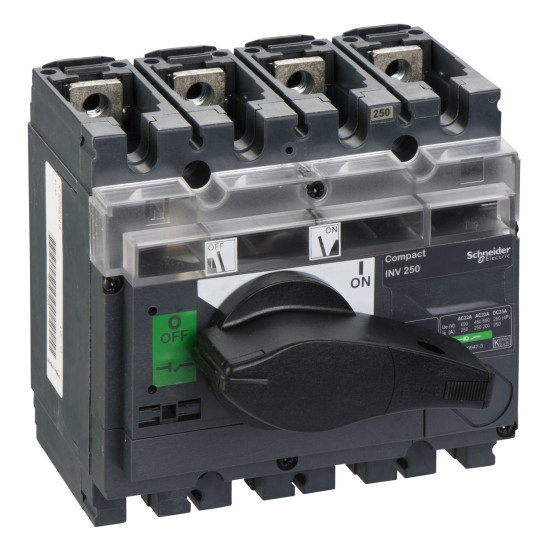 Вимикач-роз'єднувач Schneider Electric INTERPACT INV250 4P (31167)