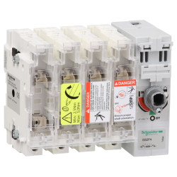 Роз'єднувач із запобіжником Schneider Electric GS2F4 14х51 4х 50A