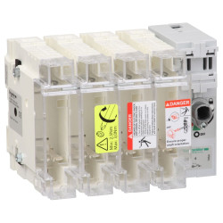 Роз'єднувач із запобіжником Schneider Electric GS2J4 22х58 4х 100A