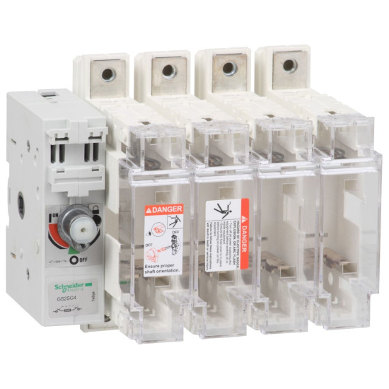 Роз'єднувач із запобіжником Schneider Electric GS2SG4 3 4х 630A