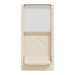 Комп'ютерна розетка RJ45 Schneider Electric Unica New NU341044 cat5 UTP 1м бежева