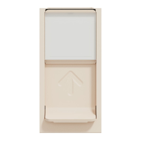 Комп'ютерна розетка RJ45 Schneider Electric Unica New NU341044 cat5 UTP 1м бежева