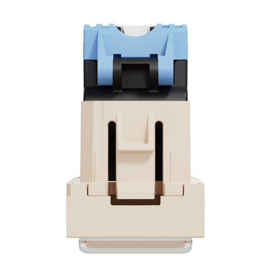 Комп'ютерна розетка RJ45 Schneider Electric Unica New NU341044 cat5 UTP 1м бежева