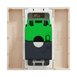 Комп'ютерна розетка RJ45 Schneider Electric Unica New NU341344 cat5 STP 2м бежева