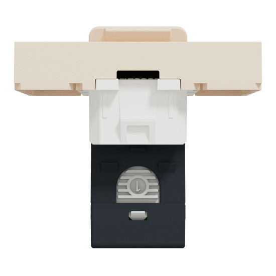 Комп'ютерна розетка RJ45 Schneider Electric Unica New NU341344 cat5 STP 2м бежева