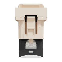 Комп'ютерна розетка RJ45 Schneider Electric Unica New NU341444 cat6 UTP 1м бежева
