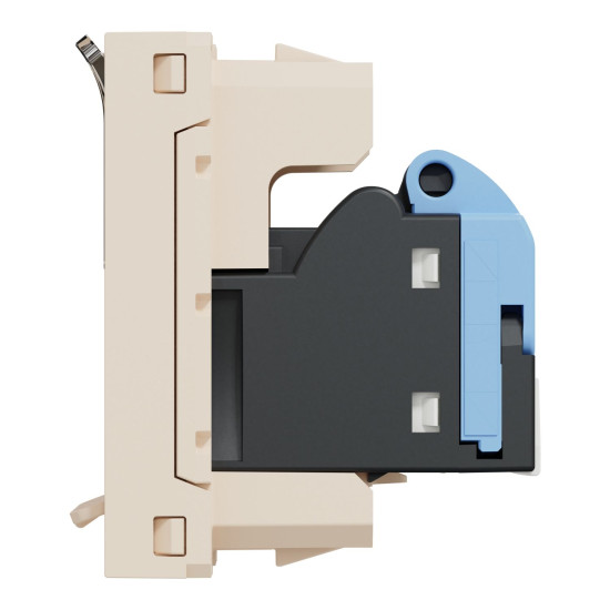 Комп'ютерна розетка RJ45 Schneider Electric Unica New NU341444 cat6 UTP 1м бежева