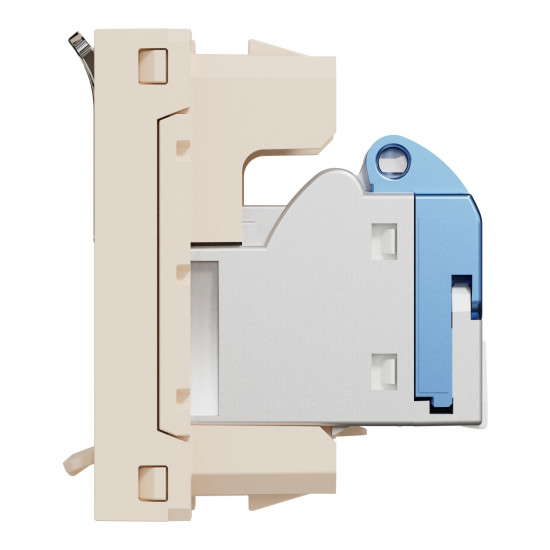 Комп'ютерна розетка RJ45 Schneider Electric Unica New NU341644 cat6 STP 1м бежева