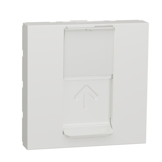 Центральна плата Schneider Electric Unica New NU946118 RJ45 2м біла