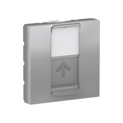 Центральна плата Schneider Electric Unica New NU946130 RJ45 2м алюміній