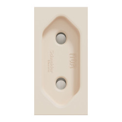 Розетка Schneider Electric Unica New NU303144 зі шторками гвинтовий зажим 1м бежева