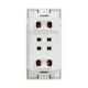 Розетка Schneider Electric Unica New NU303144 зі шторками гвинтовий зажим 1м бежева